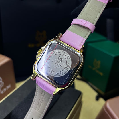 G FOX ORIGINAL x CARTIER PARA DAMA SUMERGIBLE  REF-SANTOS CUBANO-1264-R