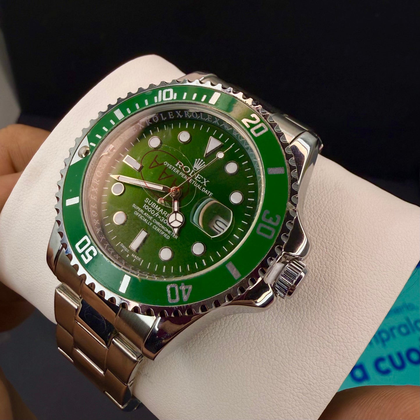 RLX SUBMARINE CON ESTUCHE DE LUJO PARA HOMBRE REF EDICION HULK