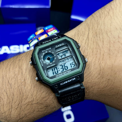 CASIO ROYALE PARA HOMBRE REF AE1200-LONA-NV