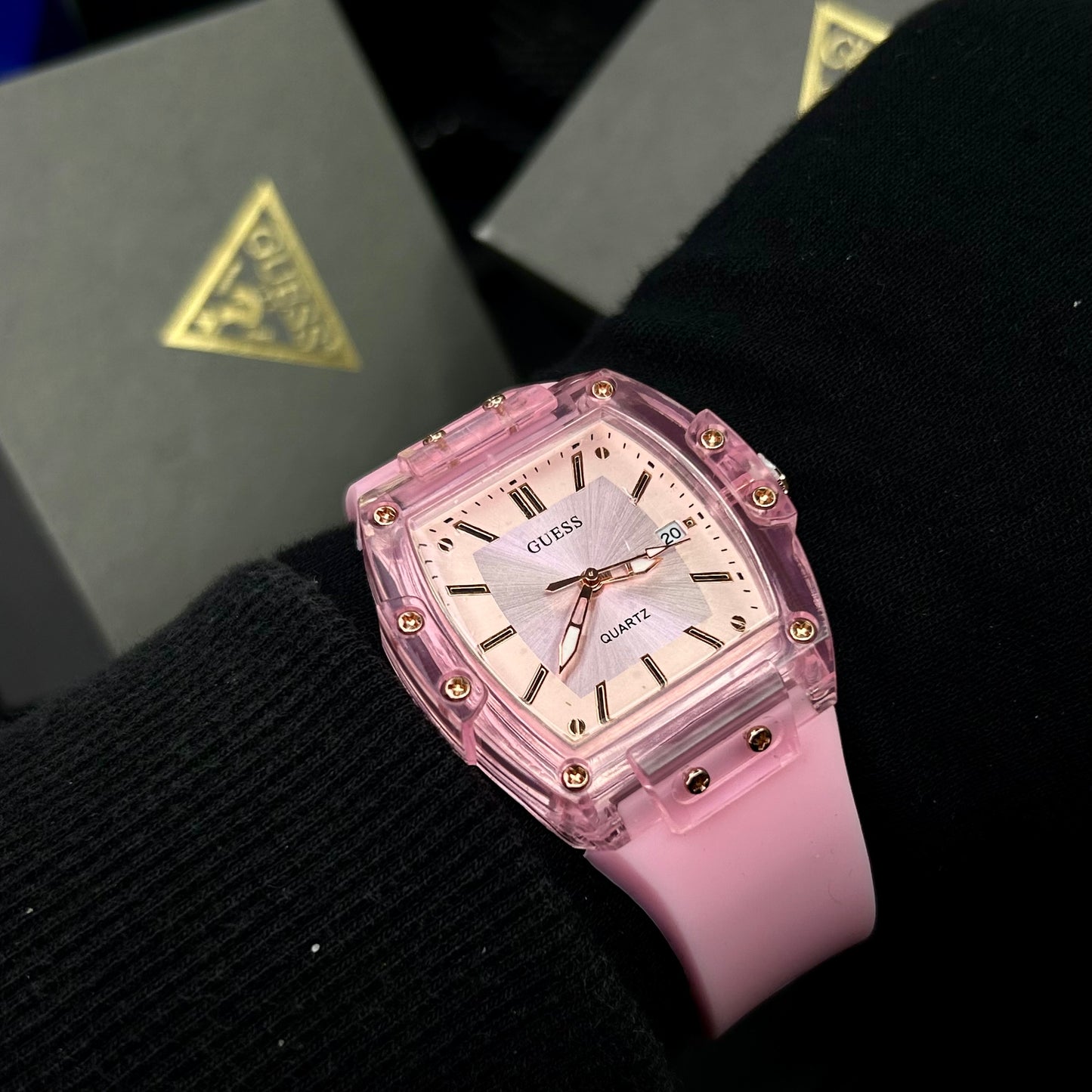 GUESS UNISEX TRASNPARENTE REF-R