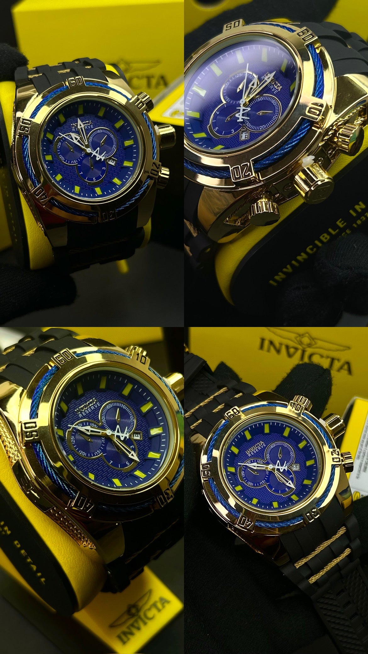 INVICTA BOLT RESERVER SUBAOUA PARA HOMBRE REF-A