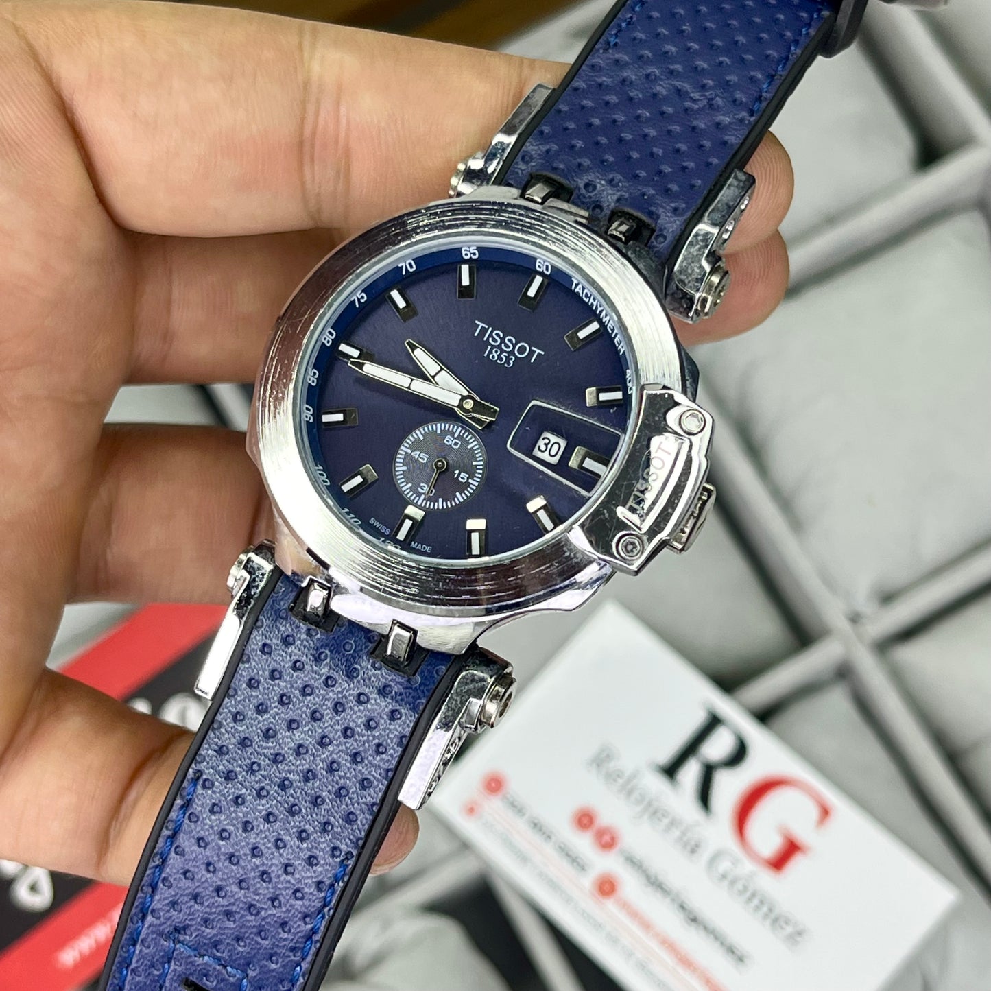 TISSOT T-RACE C-AZUL