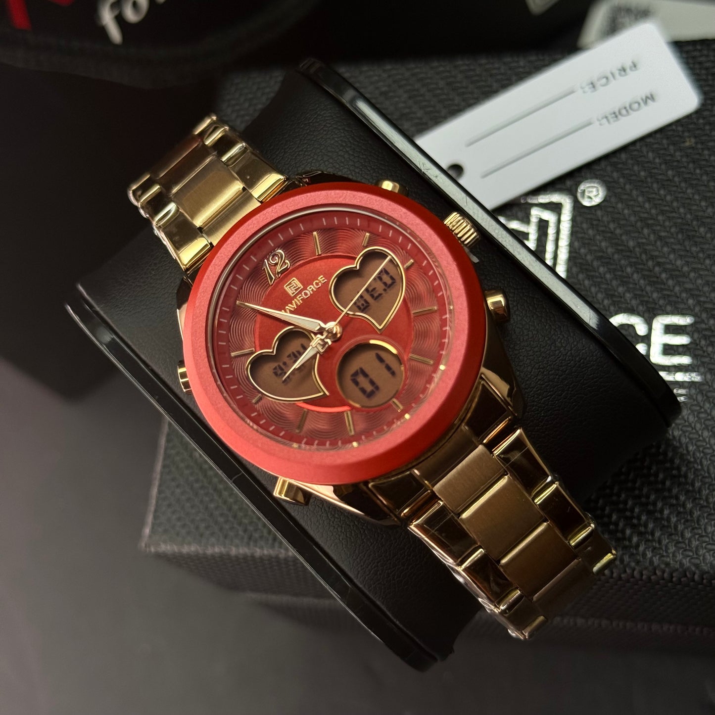 NAVIFORCE DOBLE HORA ORIGINAL PARA DAMA REF NF5045-OROR