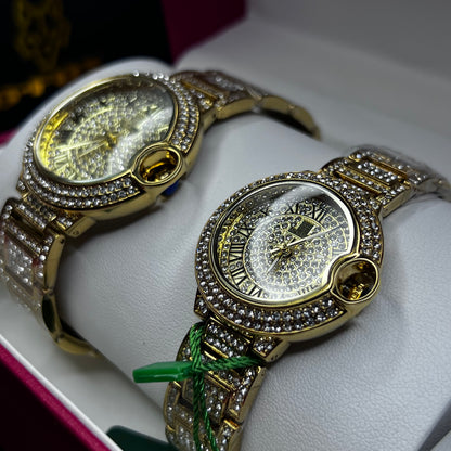 PAREJA G FOX ORIGINAL x CARTIER SUMERGIBLE  REF-TORBILLON CUBANO-1251-D