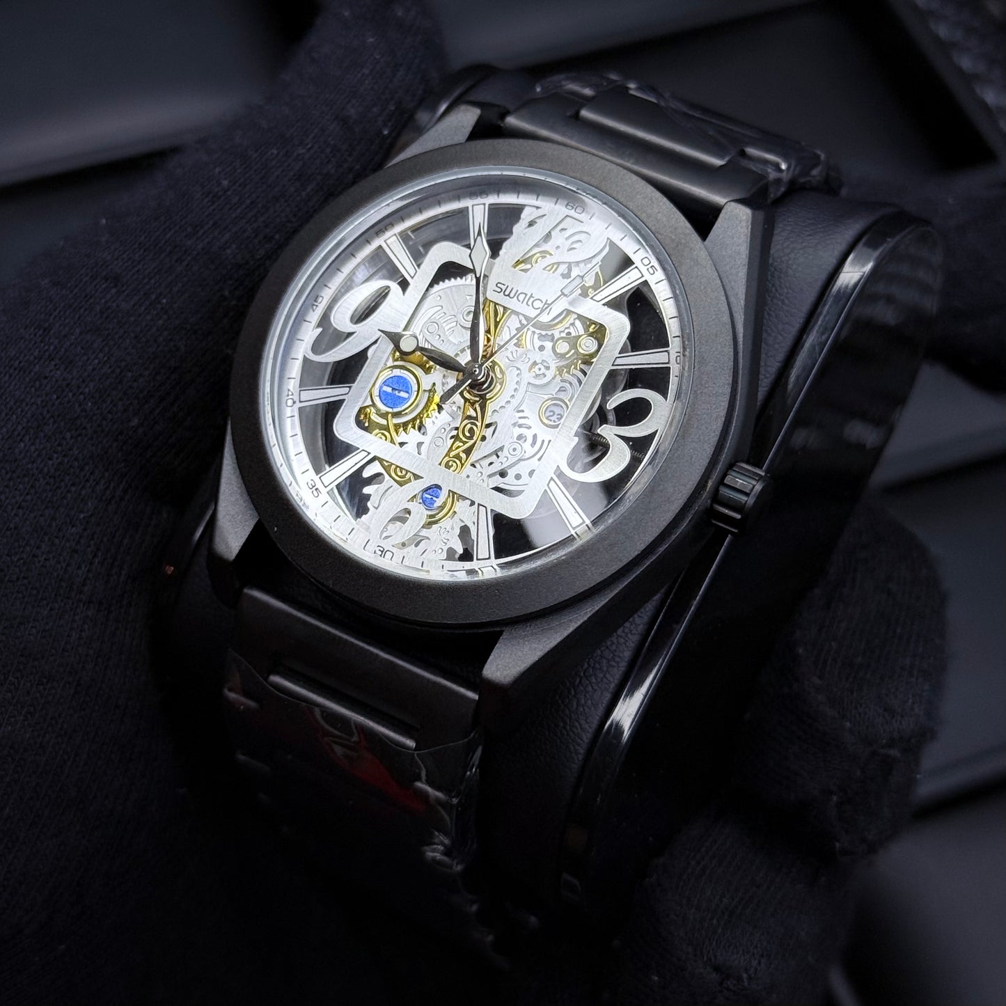 SWATCH TRASPARENTE PARA HOMBRE REF 301-NB