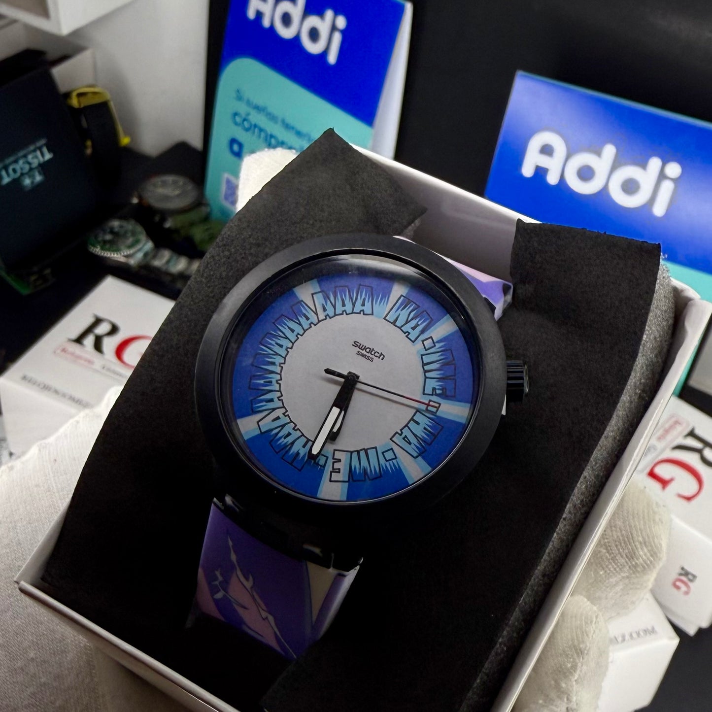 SWATCH UNISEX HOMBRE Y DAMA EDICION KA-ME-HA-ME-HA