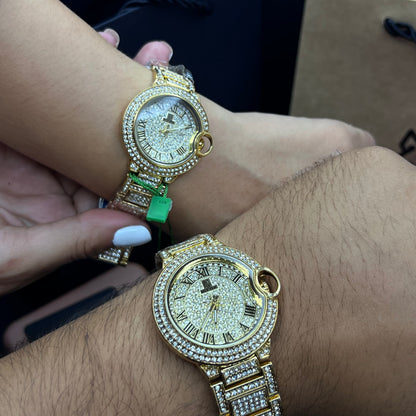 PAREJA G FOX ORIGINAL x CARTIER SUMERGIBLE  REF-TORBILLON CUBANO-1251-D