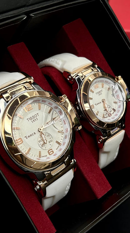 PAREJA TISSOT T-RACE  REF-BIB