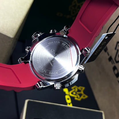 G FOX ORIGINAL DOBLE HORA POR INVICTA SUMERGIBLE PARA HOMBRE REF-1976G2-R