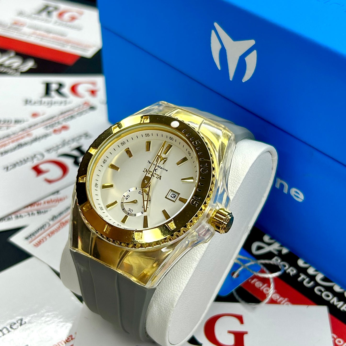 PAREJA INVICTA x TECHNOMARINE  REF-G