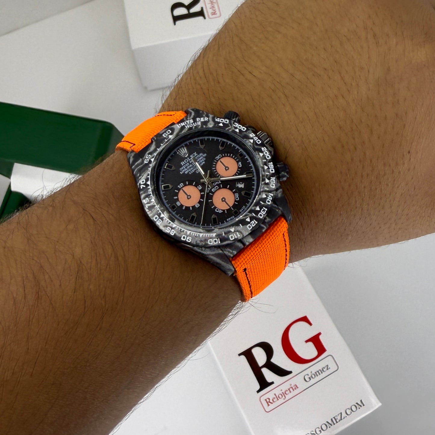RLX DAYTONA LONA PARA HOMBRE REF-NA