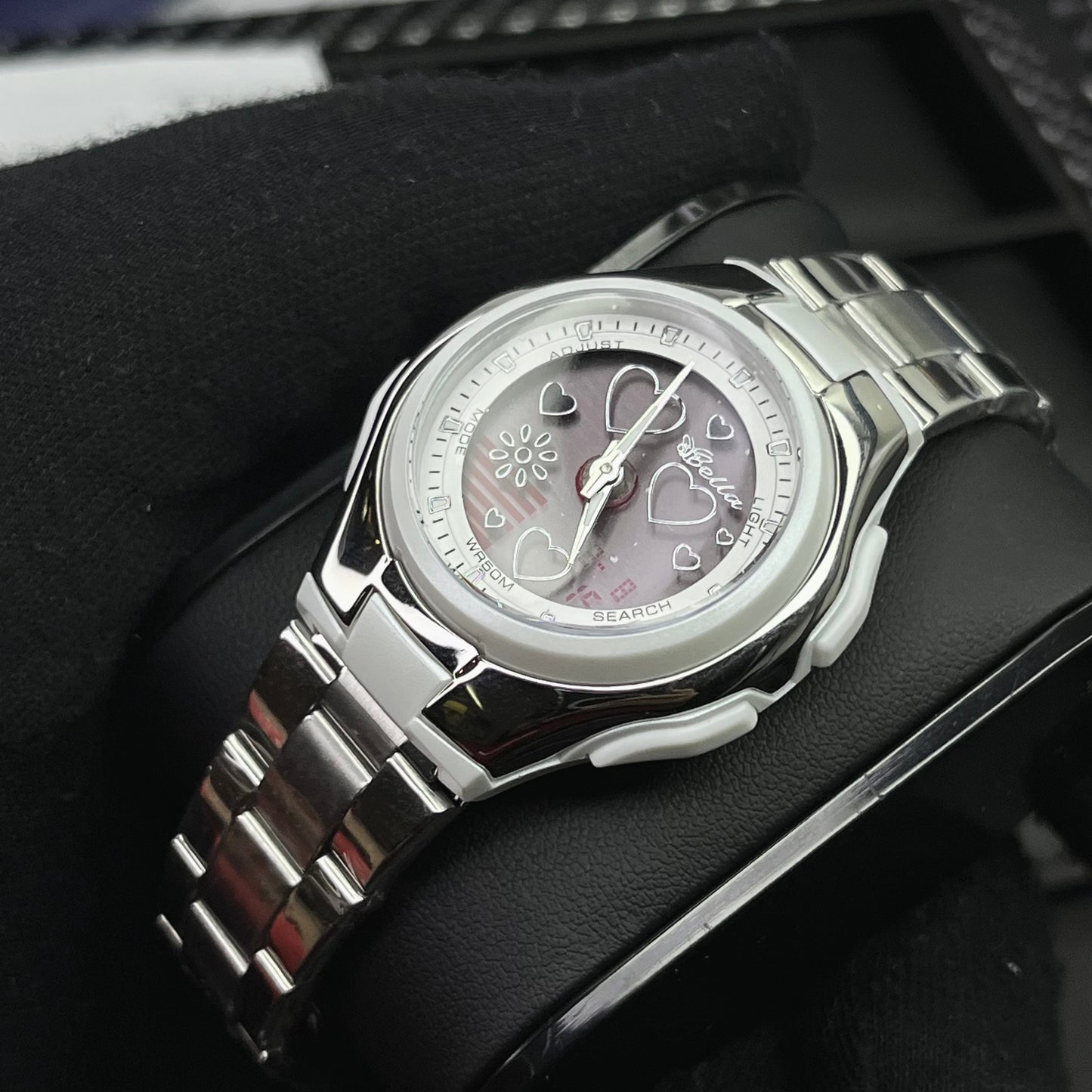 CASIO DOBLE HORA PARA DAMA REF-PB