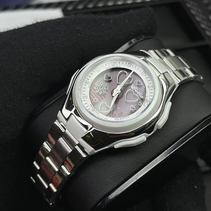 CASIO DOBLE HORA PARA DAMA REF-PB