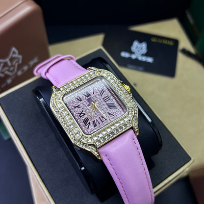 G FOX ORIGINAL x CARTIER PARA DAMA SUMERGIBLE  REF-SANTOS CUBANO-1264-R