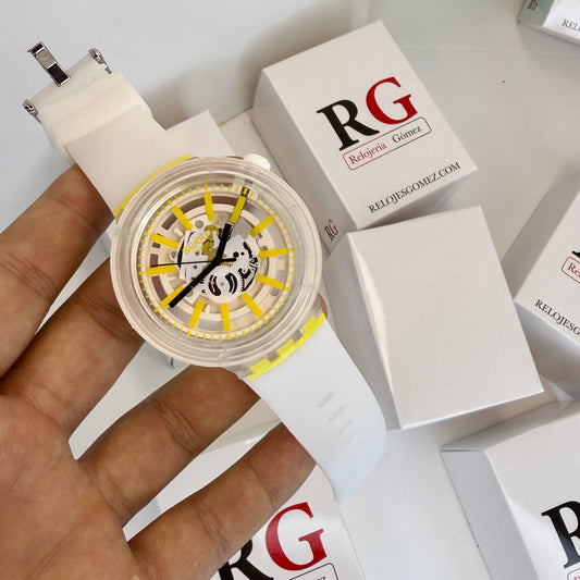 SWATCH TRANSPARENTE PARA HOMBRE REF-BA