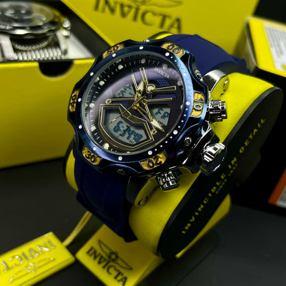 INVICTA DOBLE HORA PARA HOMBRE REF-1837-AAD