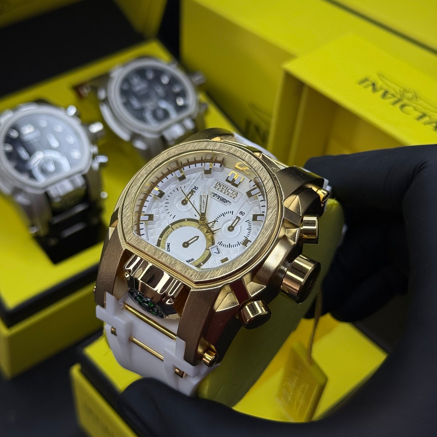 INVICTA BOLT ZEUS GOMA PARA HOMBRE REF-BB