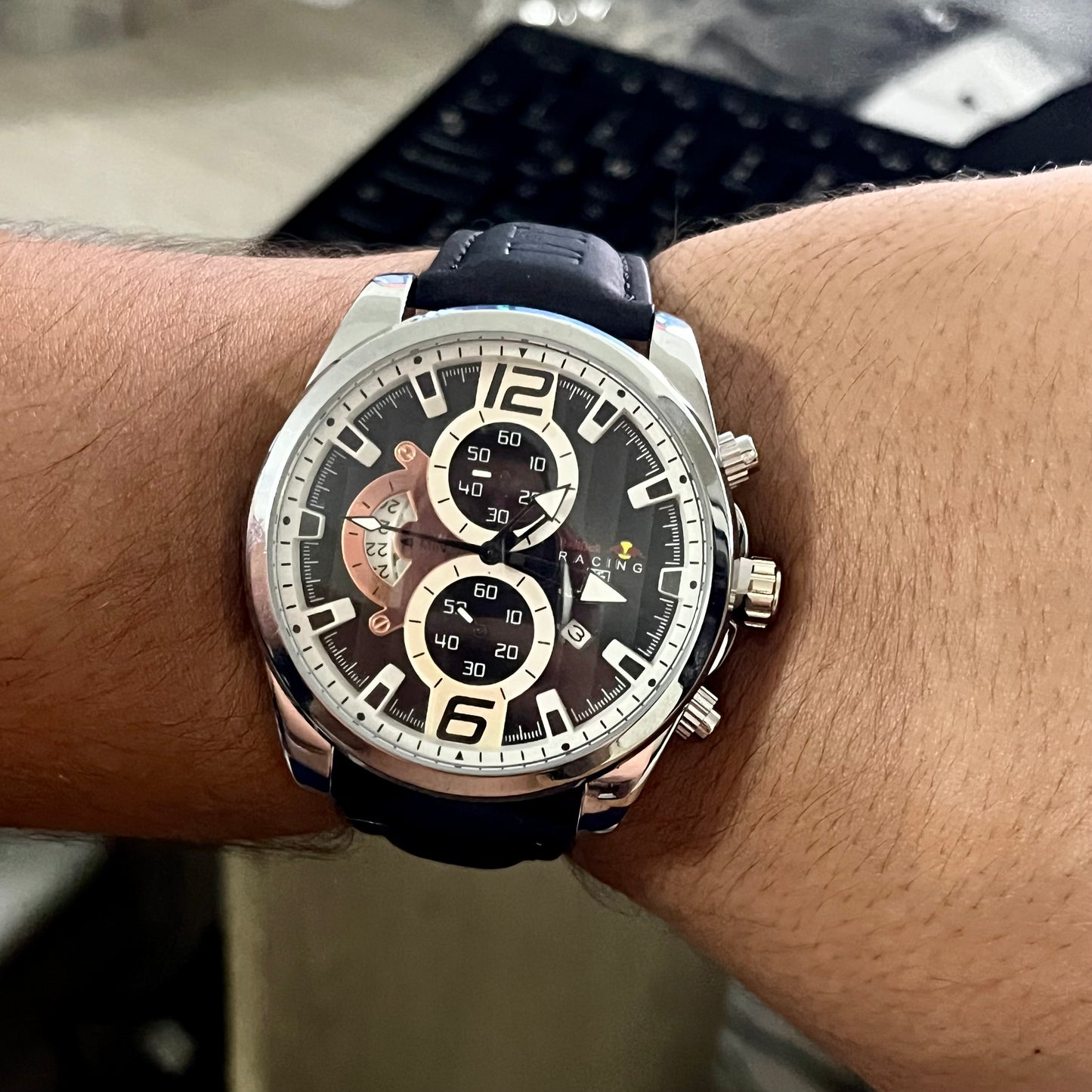 TAG HEUER CR7 CHRONO CUEROPARA HOMBRE REF-NGB