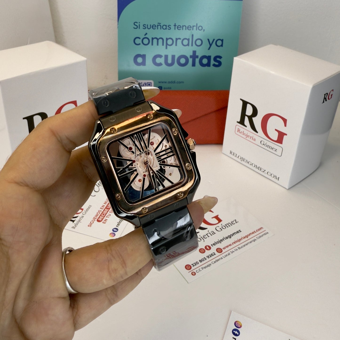 CARTIERSKELET ACERO PARA HOMBRE REF-NOR