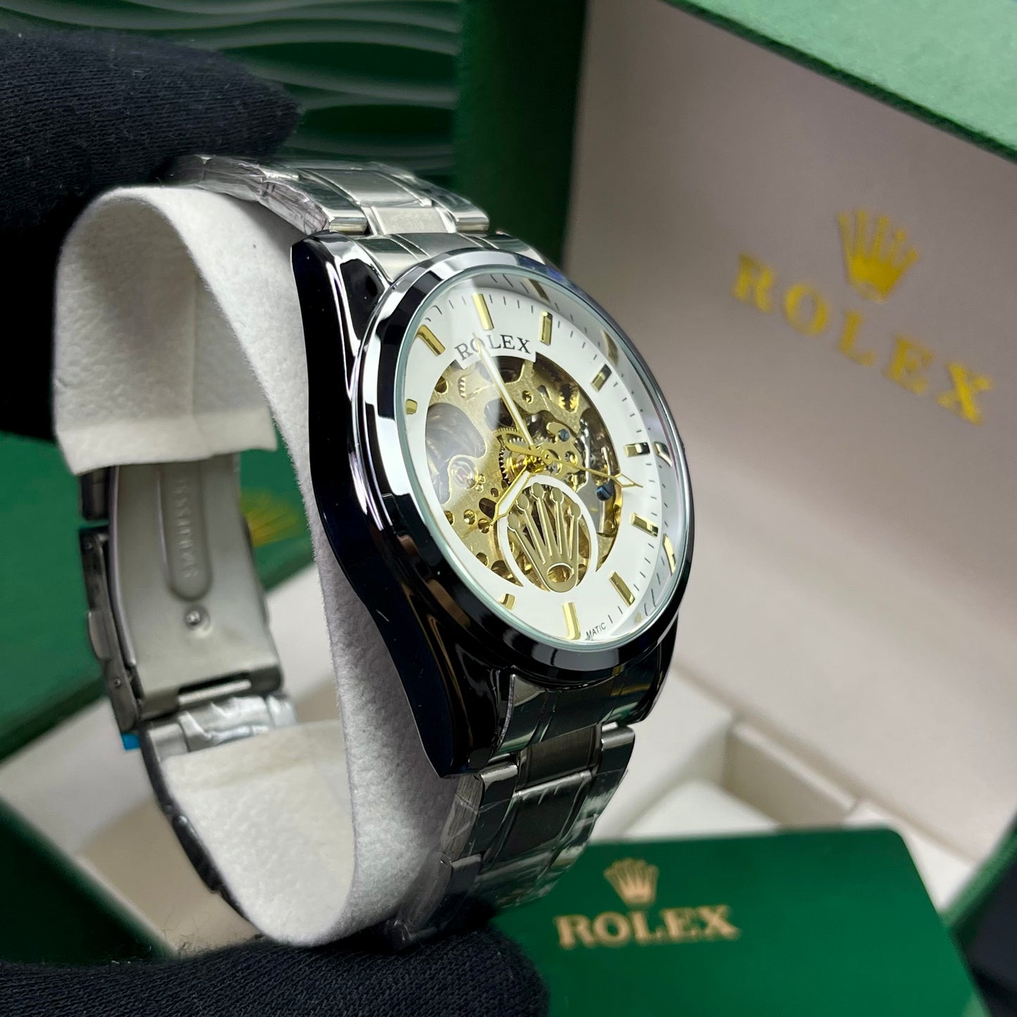 RLX AUTOMATICO CORAZON ABIERTO OYSTER PARA MUJER  REF-P