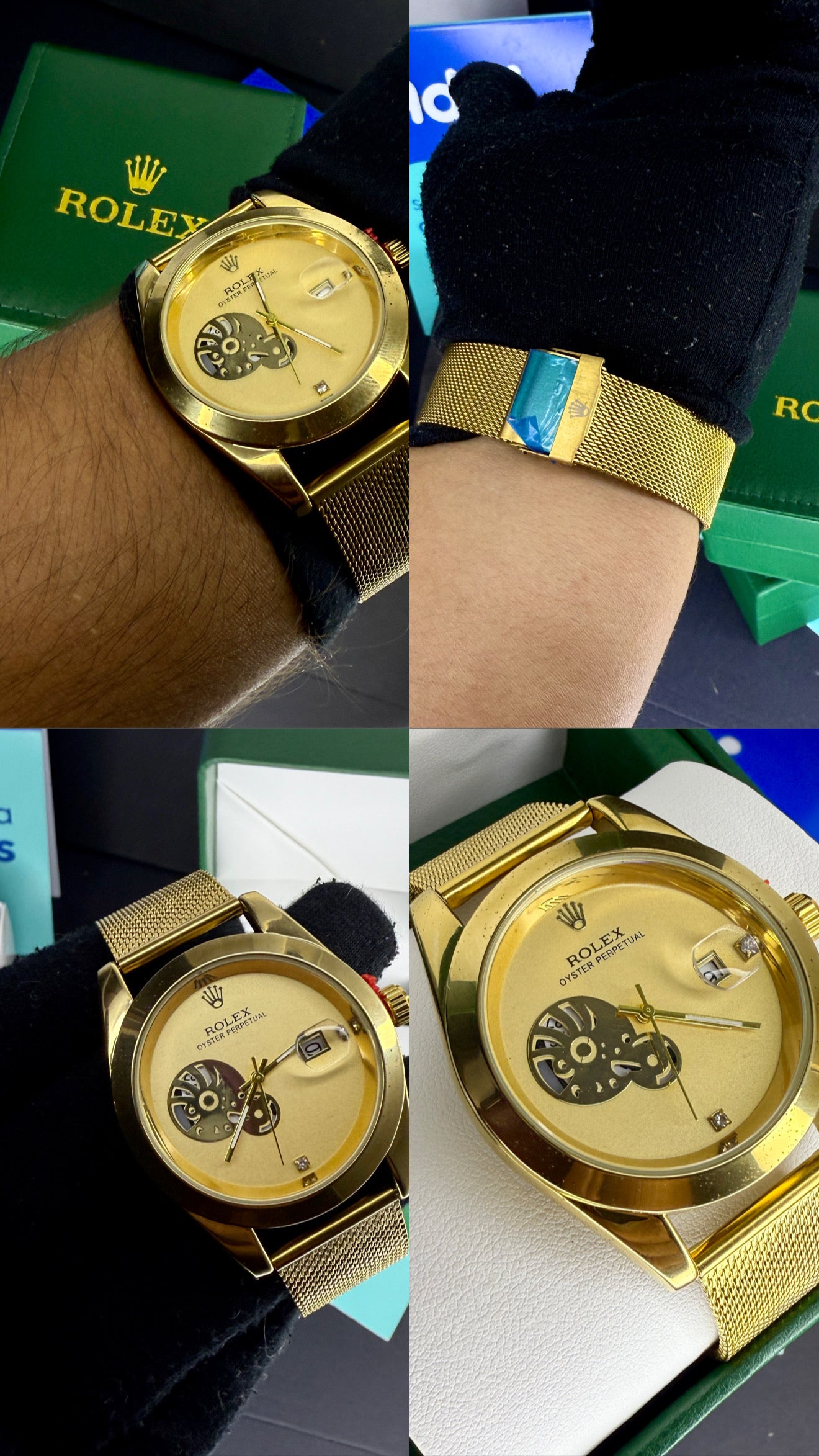 RLX DAY DATE MALLA PARA HOMBRE - REF-DD