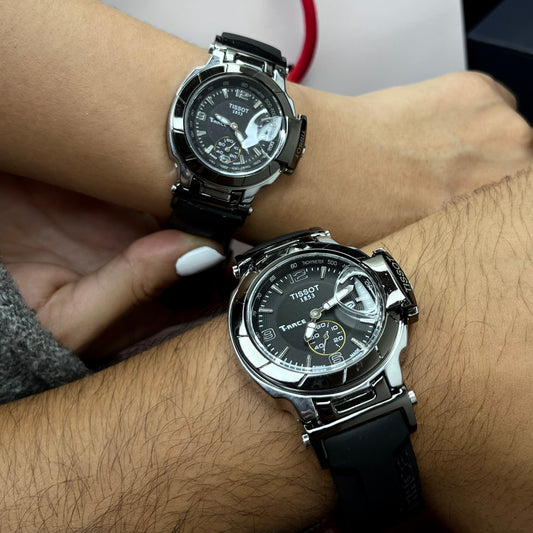 PAREJA TISSOT T-RACE  REF-NPN