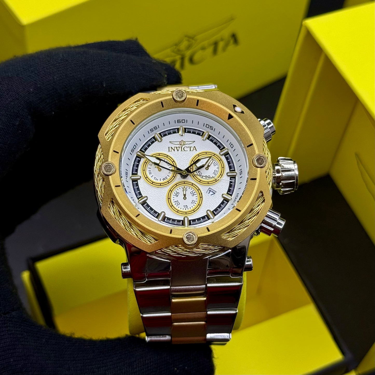 INVICTA BOLT RESERVE ACERO PARA HOMBRE REF-BB