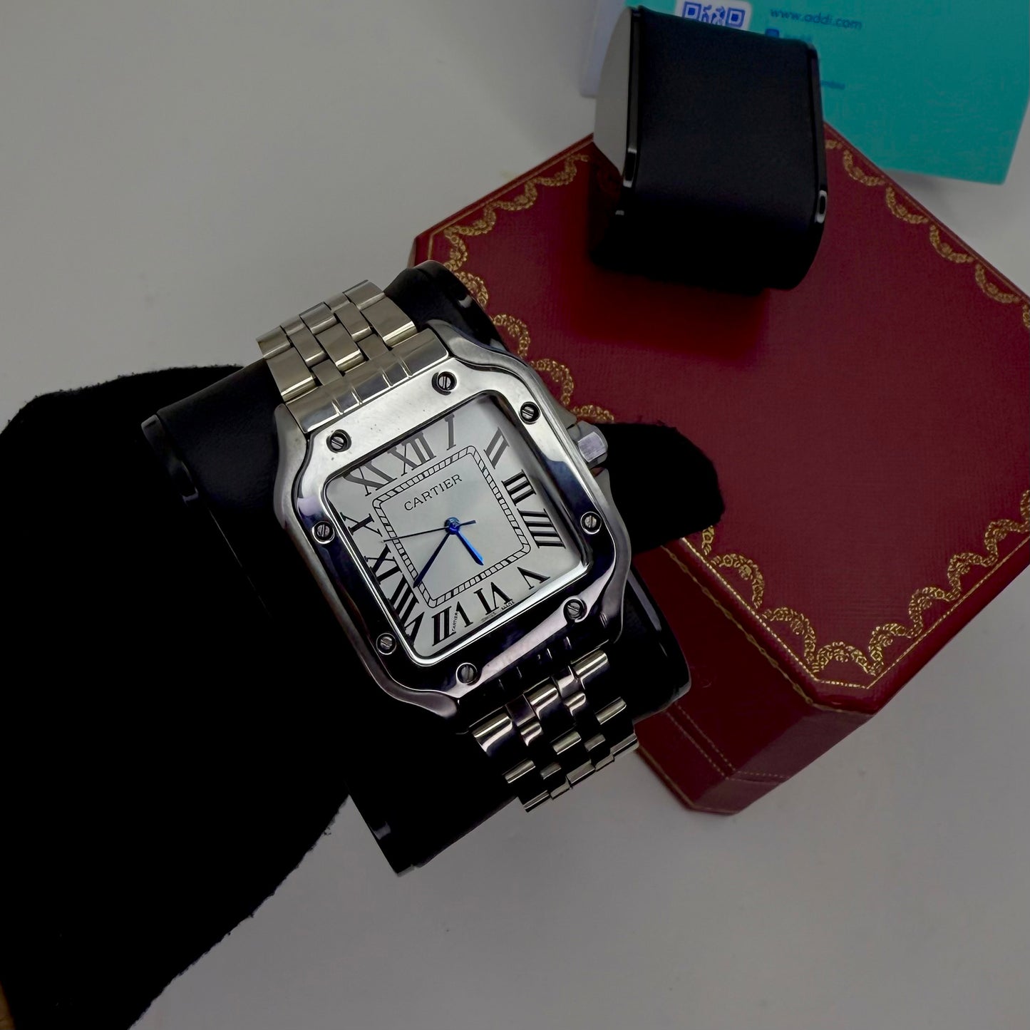 CARTIER DO SANTOS TRIZADO PARA DAMA REF-PB