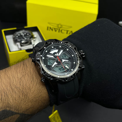 INVICTA DOBLE HORA PARA HOMBRE REF-1837-NNP