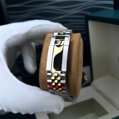 RLX GMT LUXURY AUTOMATICO BICOLOR CARA NEGRA