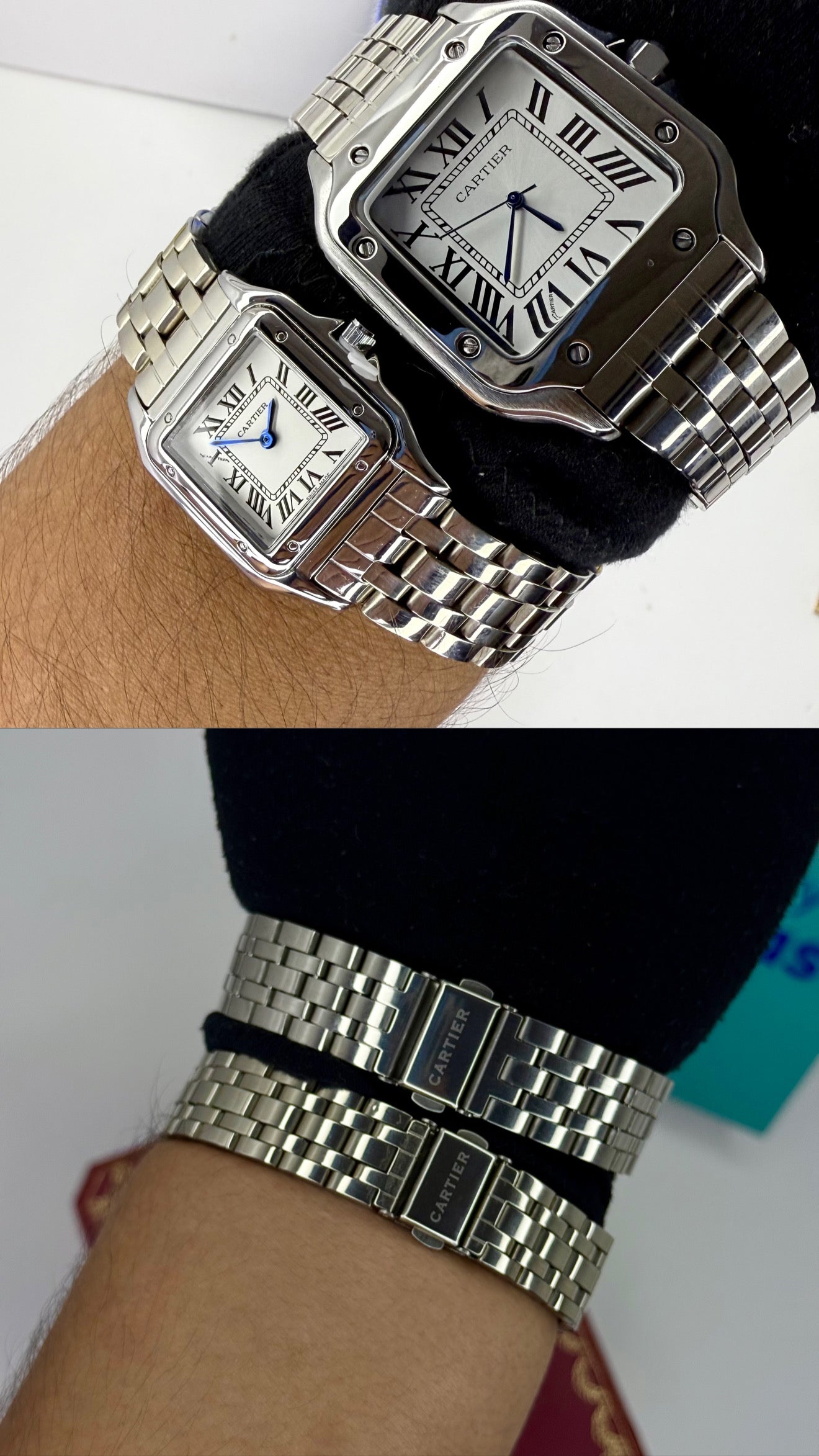 PAREJA CARTIER DO SANTOS TRIZADO REF-PB