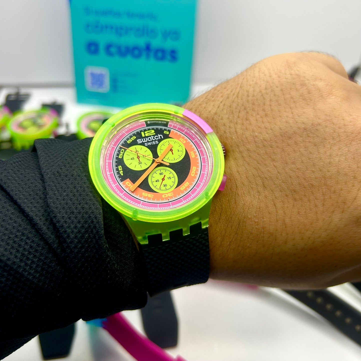 SWATCH NEON PARTY PARA HOMBRE REF-NFV