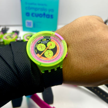 SWATCH NEON PARTY PARA HOMBRE REF-NFV
