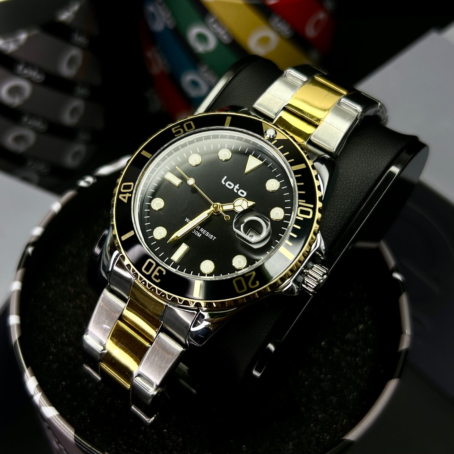 LOTO ORIGINAL X RLX SUMERGIBLE PARA HOMBRE REF SUBMARINE 2526-BN