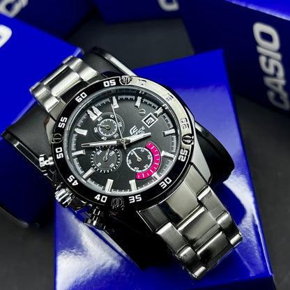 CASIO EDIFICE EFR 558  FUNCIONAL PARA HOMBRE REF-PN1