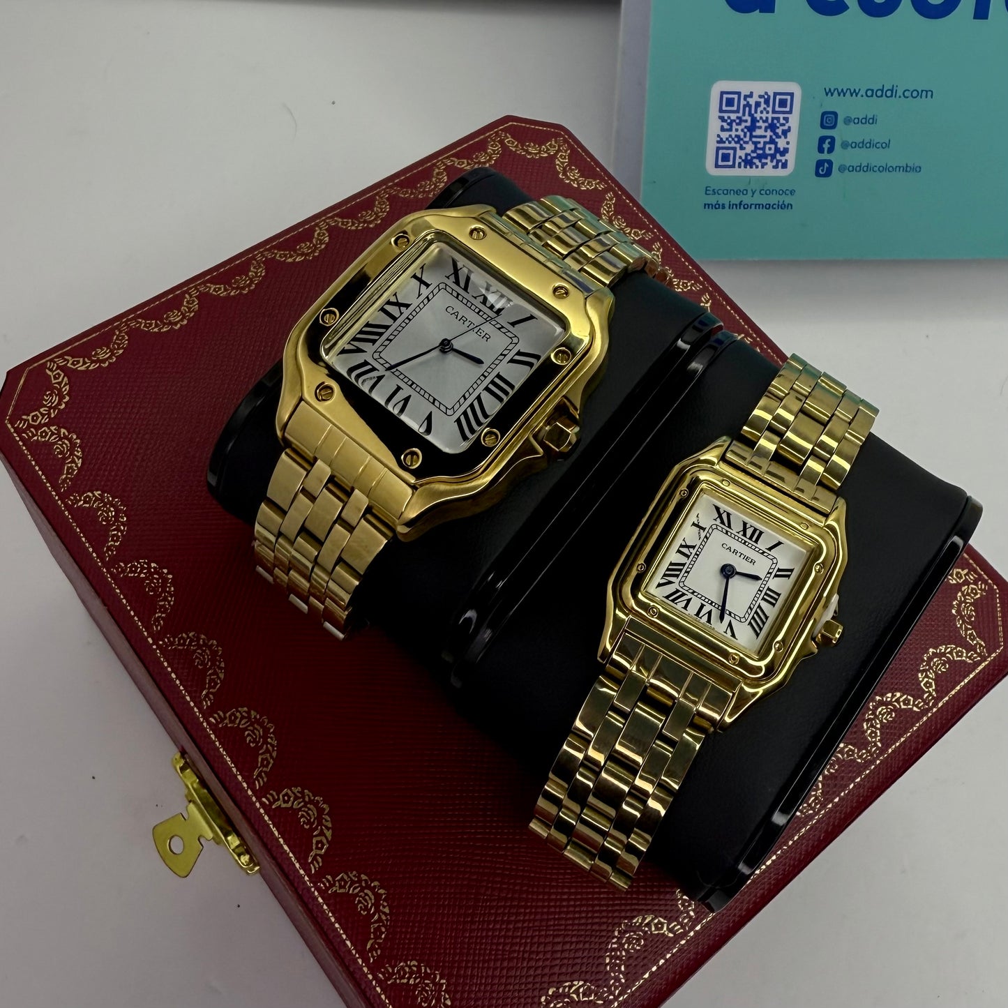 PAREJA CARTIER DO SANTOS TRIZADO REF-DB