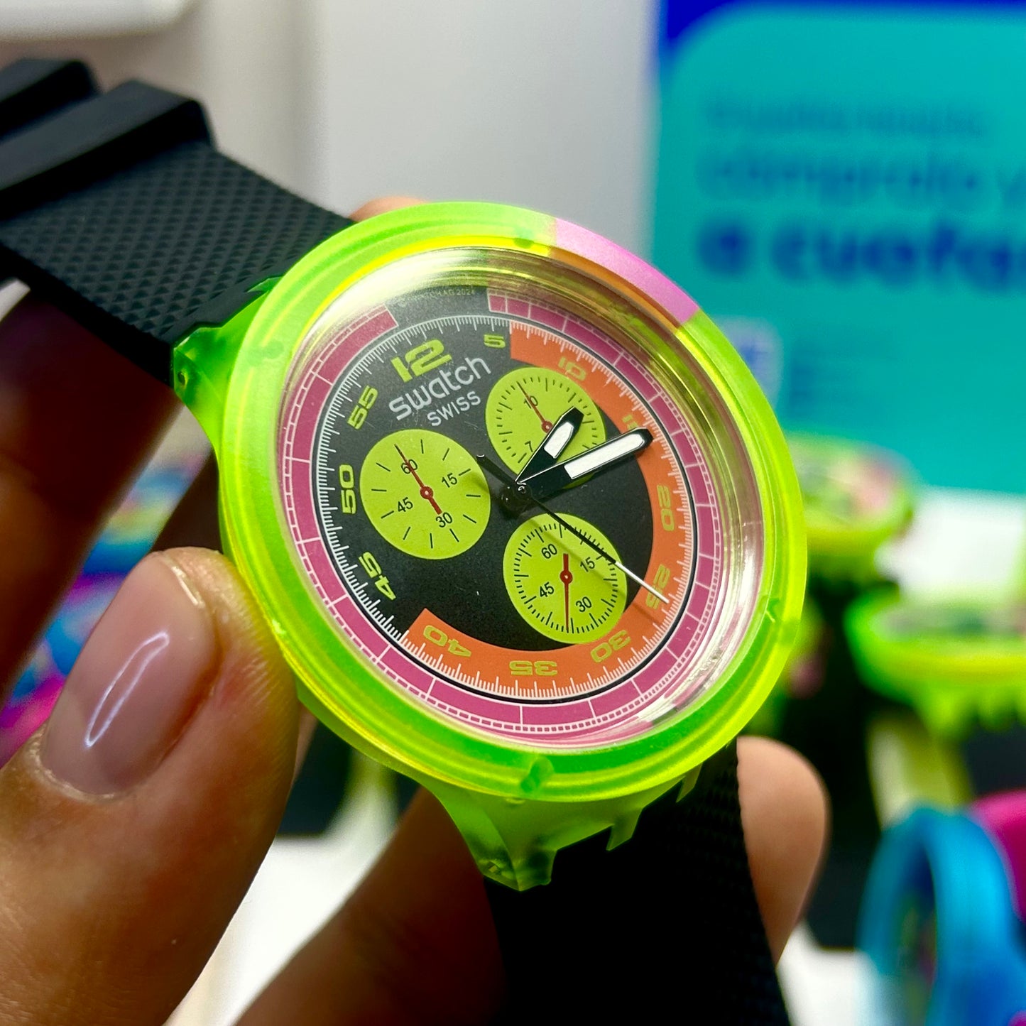 SWATCH NEON PARTY PARA HOMBRE REF-NFV2