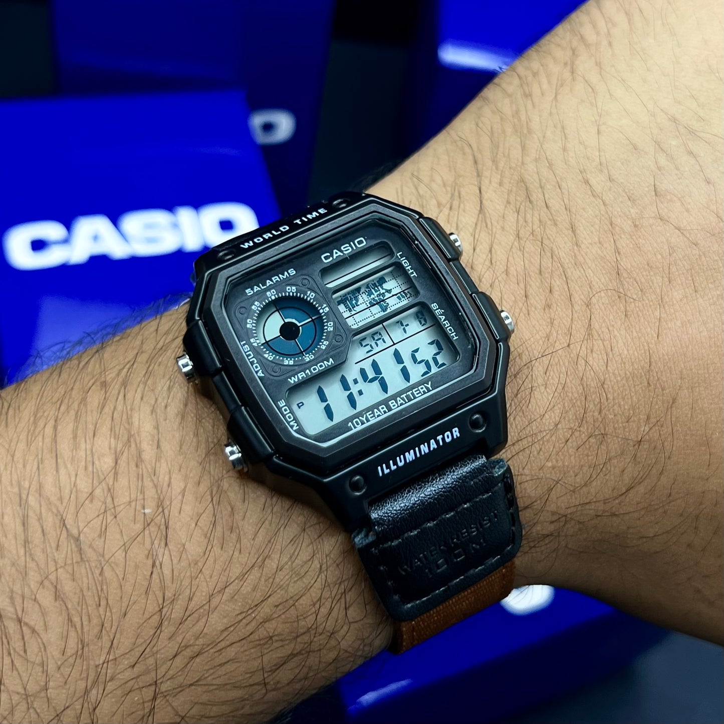 CASIO ROYALE PARA HOMBRE REF AE1200-LONA-M