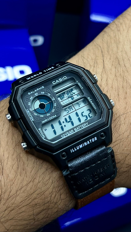 CASIO ROYALE PARA HOMBRE REF AE1200-LONA-M