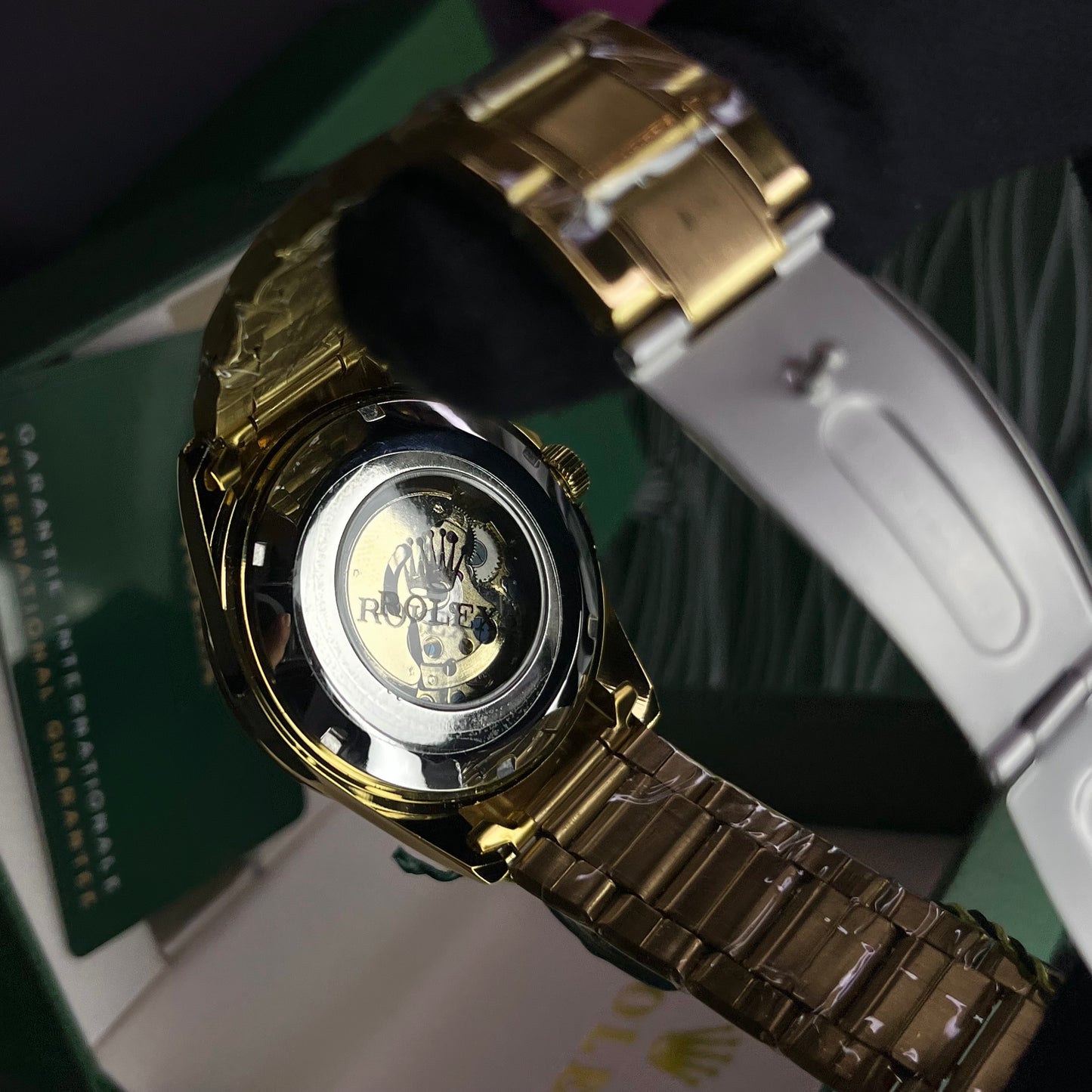 RLX AUTOMATICO CORAZON ABIERTO OYSTER PARA MUJER  REF-DD