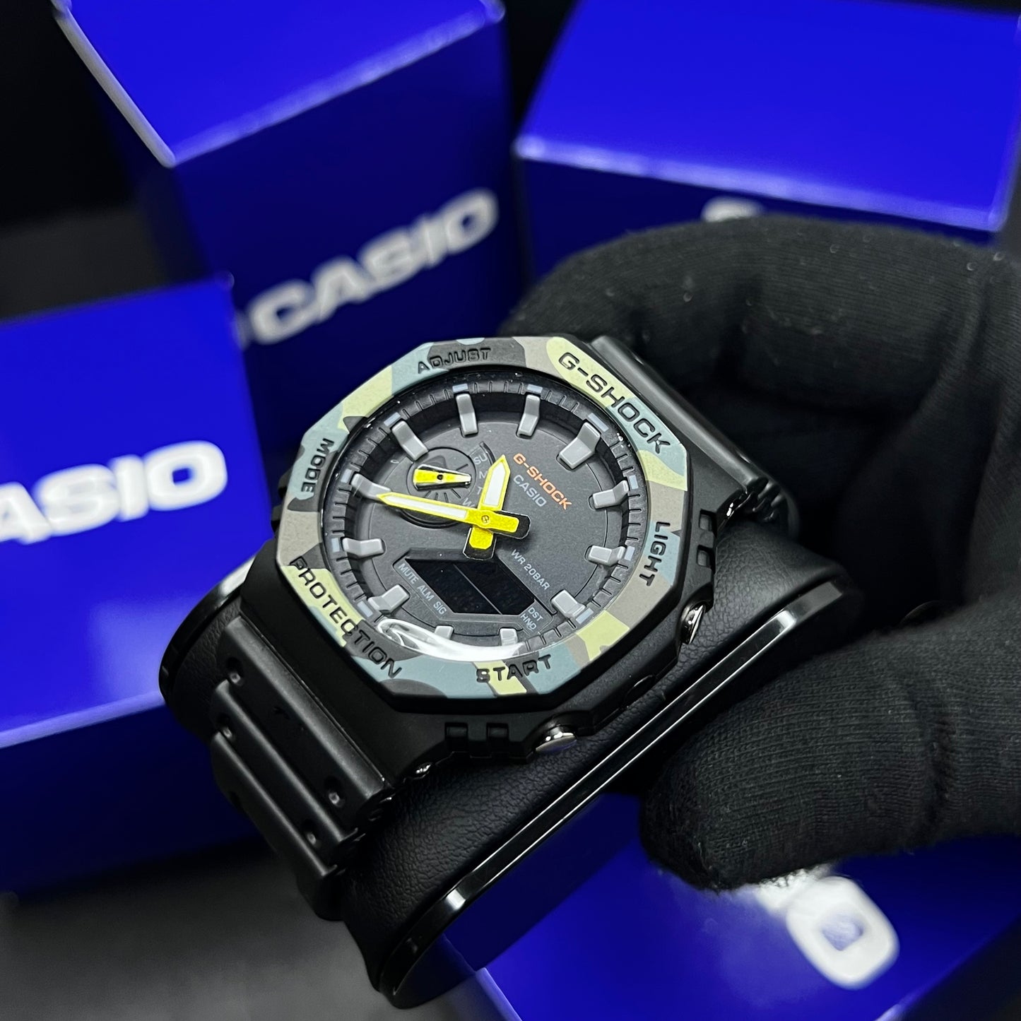 CASIO G-SHOCK PARA HOMBRE REF GA-2100HC-NV
