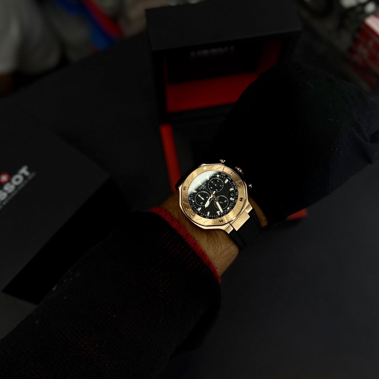 TISSOT ORIGINAL LUXURY T-RACE PARA HOMBRE REF T141.417.37.051.00