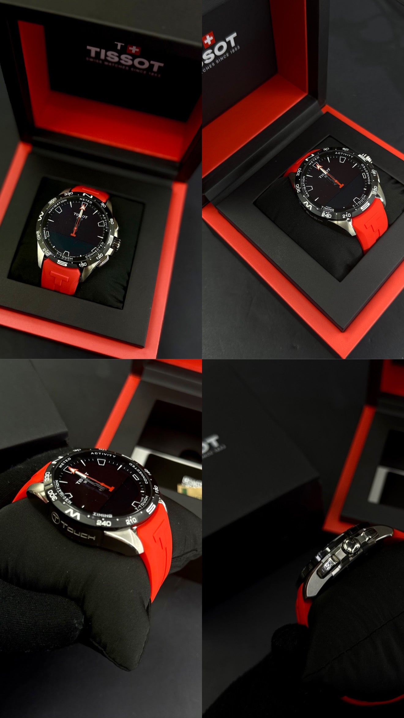 TISSOT ORIGINAL LUXURY T-TOUCH CONNNECT SOLAR PARA HOMBRE REF T121.420.47.051.01