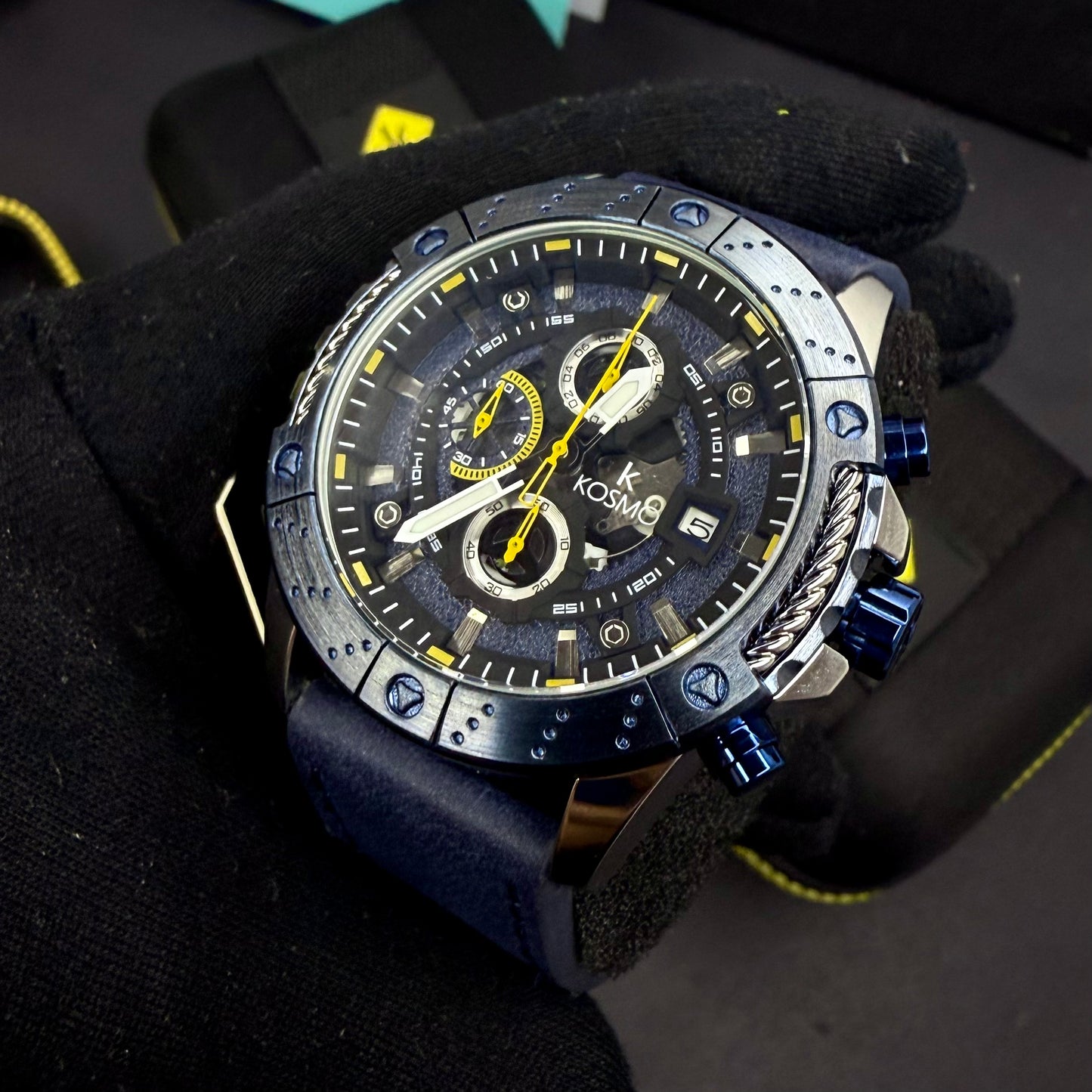 KOSMOS CRONOGRAFO ORIGINAL PARA HOMBRE REF-K4204 -A