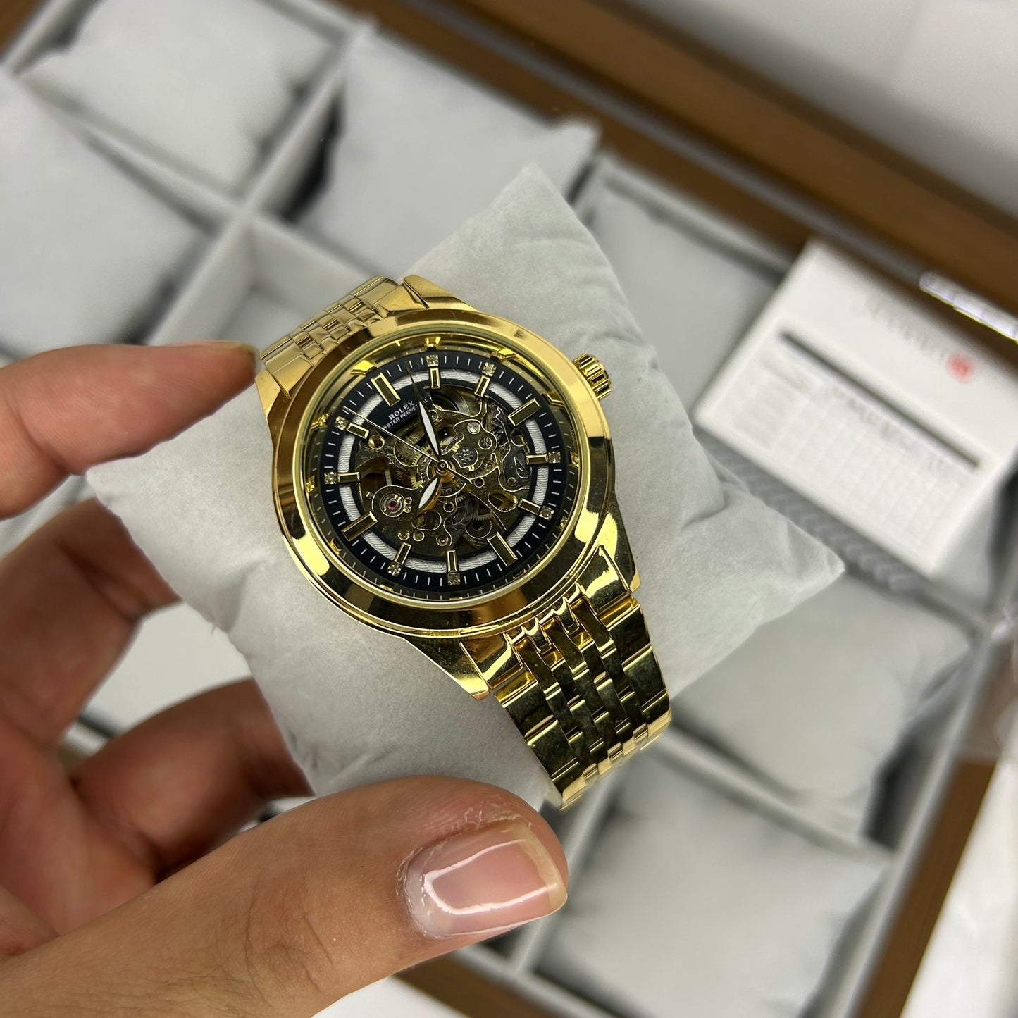RLX AUTOMATICO CORAZON ABIERTO PARA HOMBRE REF-DN