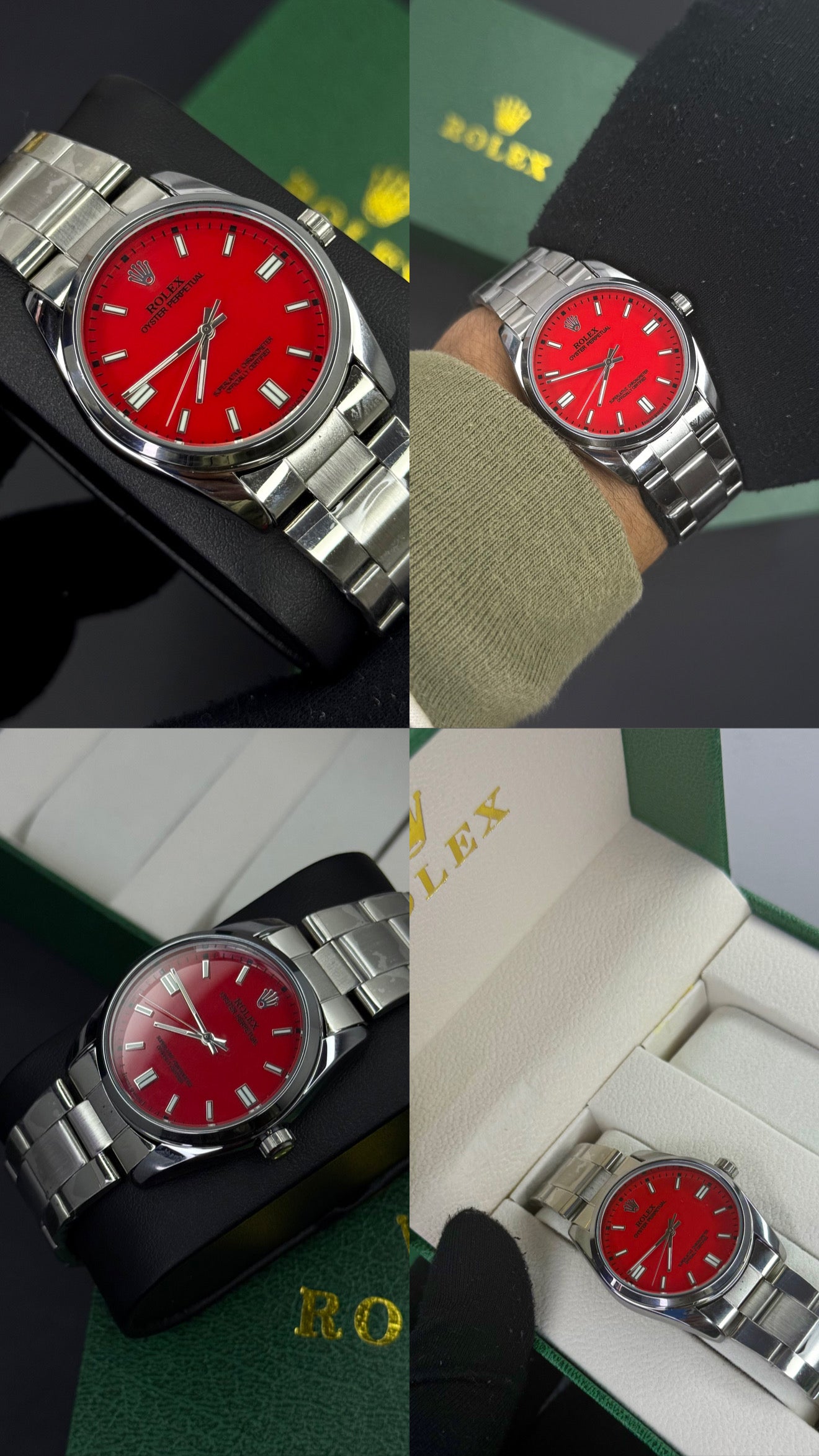 R0LEX OYSTER PARA HOMBRE REF-RP