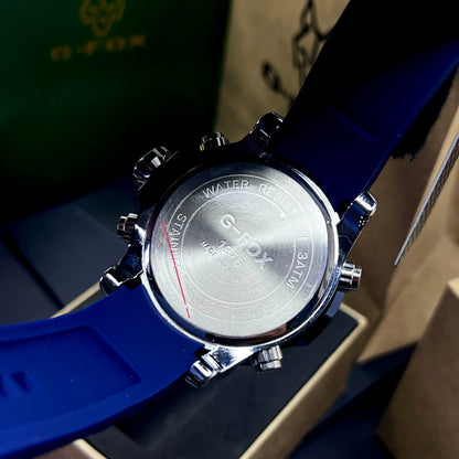 G FOX ORIGINAL DOBLE HORA POR INVICTA SUMERGIBLE PARA HOMBRE REF-1976G2-AO