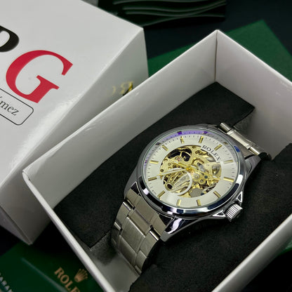 PAREJA RLX AUTOMATICO CORAZON ABIERTO OYSTER  REF-P