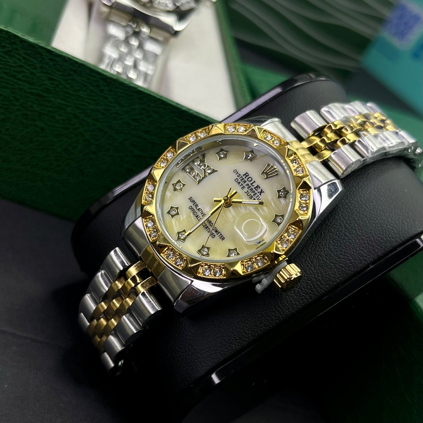 RLX DATE JUST CUBANO PARA MUJER REF-BD