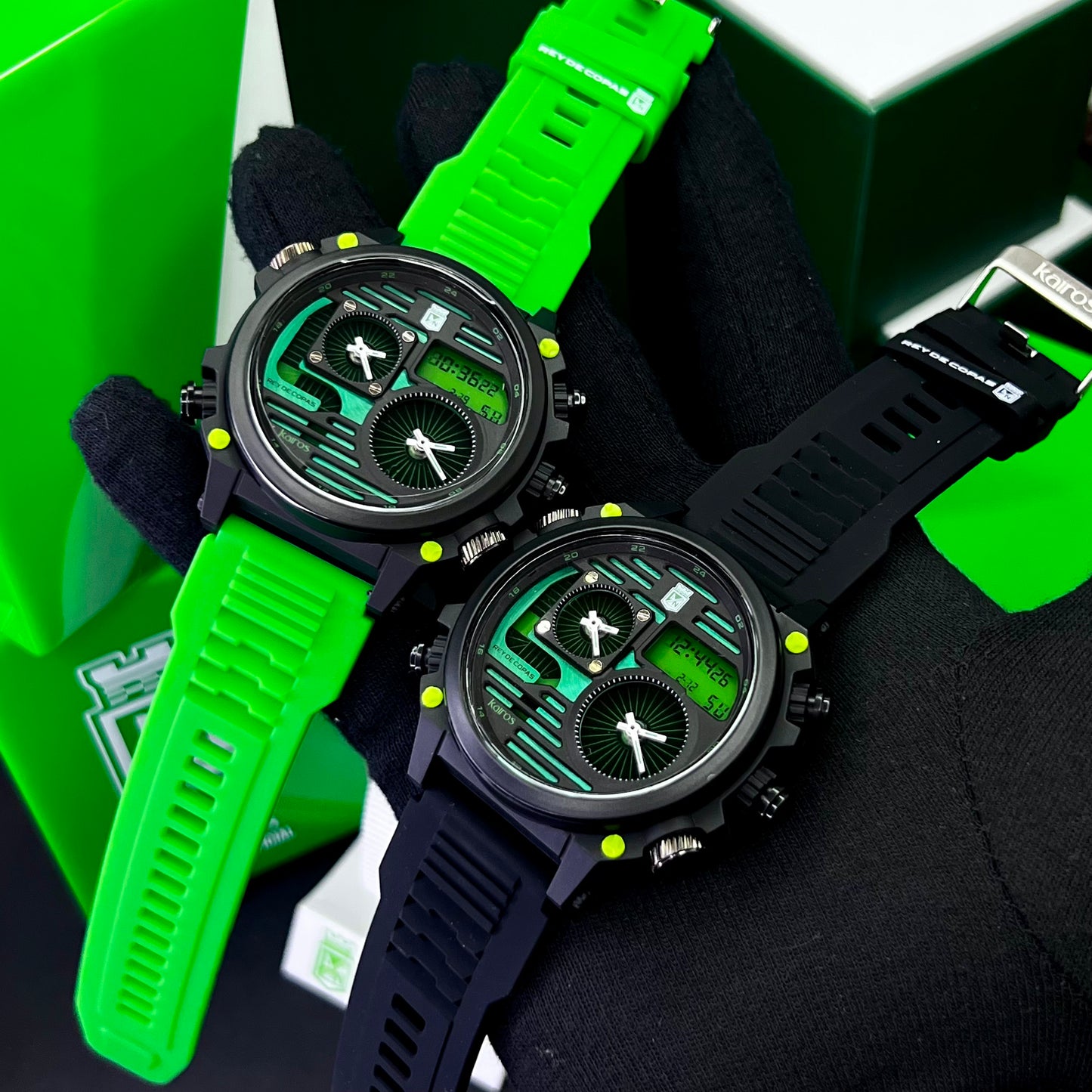 KAIROS ORIGINAL DEL ATLETICO NACIONAL DOBLE PULSO PARA HOMBRE